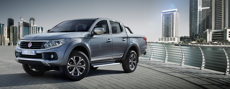The Fiat Fullback, as sold in the Middle East. As you can see, it’s a close relative of the Ram 1200 and L200. (Photo Credit: FCA)